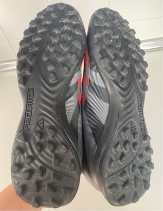 Zapatillas Adidas Predator Adulto Negras Multitaco