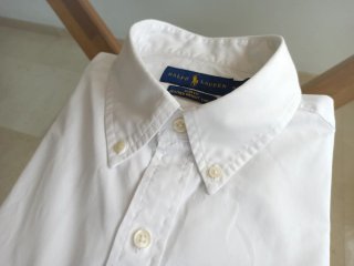 Camisa Hombre Polo Ralph Lauren Blanca Talla M