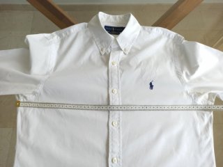 Camisa Hombre Polo Ralph Lauren Blanca Talla M