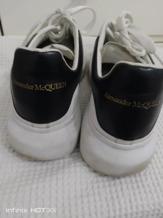 Alexander McQueen Scarpe Uomo 39.5 Bianche/Nere