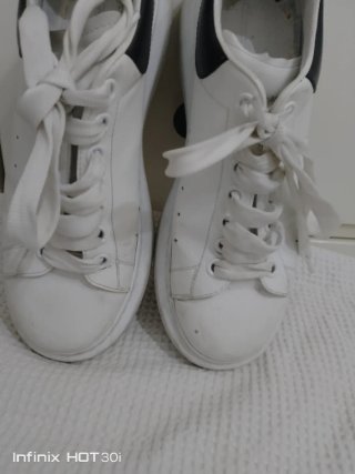Alexander McQueen Scarpe Uomo 39.5 Bianche/Nere