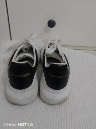 Alexander McQueen Scarpe Uomo 39.5 Bianche/Nere