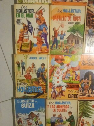 LOTE 20 NOVELAS, COMIC LOS HOLLISTER