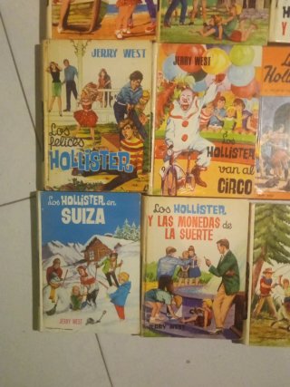 LOTE 20 NOVELAS, COMIC LOS HOLLISTER