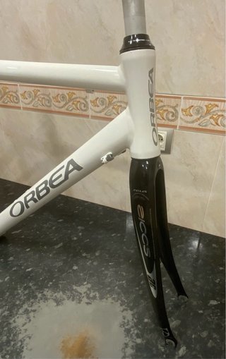 Cuadro Orbea Carretera Blanco/Negro