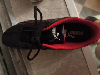 Zapatillas Puma Ferrari Negras Rojas