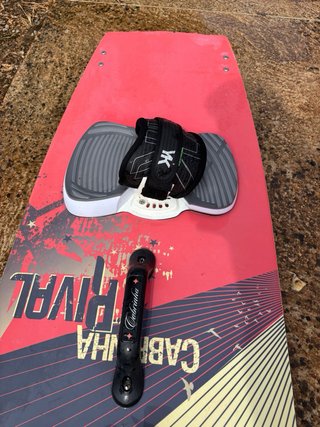 Tabla Kitesurf Cabrinha Rival +Cuerda Jobe+ funda