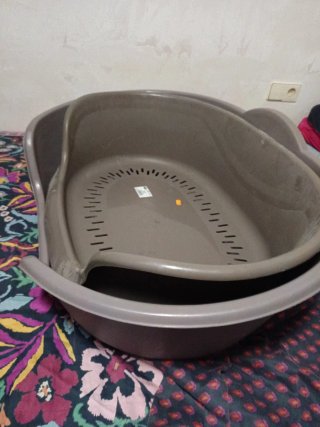 Cama para perro de plástico resistente