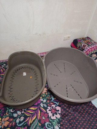 Cama para perro de plástico resistente