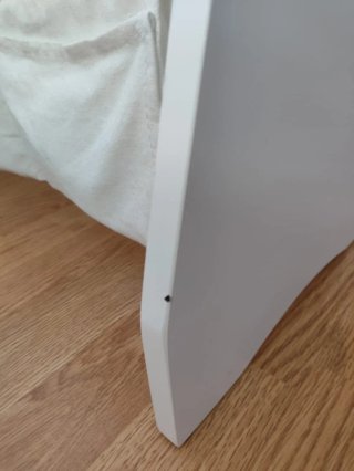 Estantería infantil de tela y madera