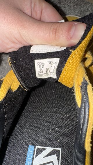 Vans Paradox Yolk Yellow Zapatillas