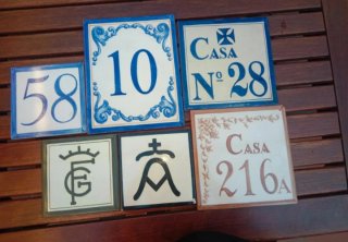 Lote azulejos decorativos