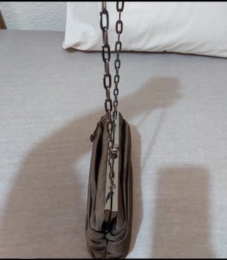 Bolso Adolfo Domínguez verde oliva