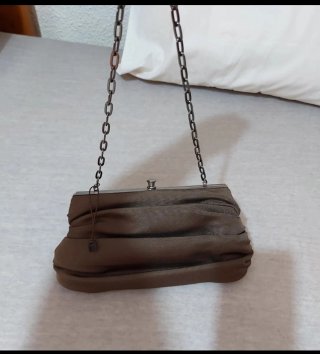 Bolso Adolfo Domínguez verde oliva