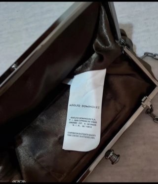 Bolso Adolfo Domínguez verde oliva