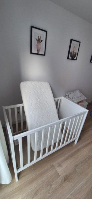 Cuna SUNDVIK + Colchón Visco Plus