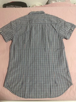Camisa de cuadros hombre