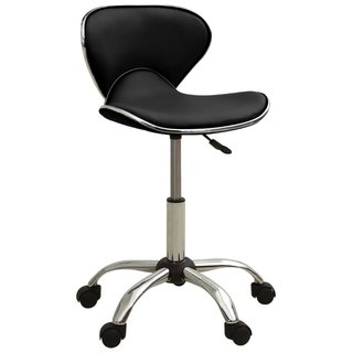 Sgabello Salon Spa Estetista in Ecopelle Colore Nero
