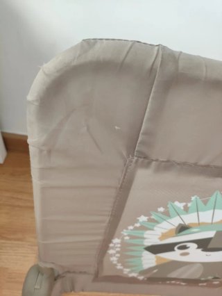 Barrera de Cama Infantil con Dibujo de Mapache