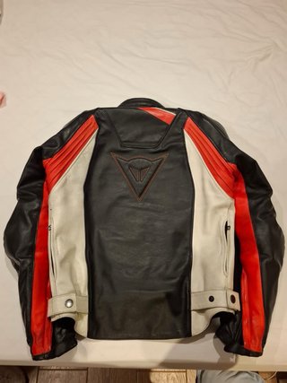 Mono de dos piezas Dainese Negro/Blanco/rojo