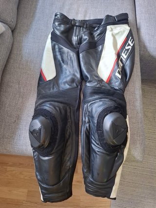 Mono de dos piezas Dainese Negro/Blanco/rojo