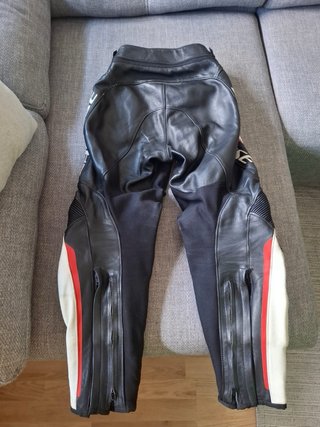 Mono de dos piezas Dainese Negro/Blanco/rojo