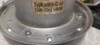 Motor 1400W aspirador FAR THEO 2