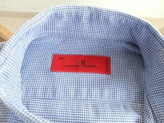 Camisa Hombre Carolina Herrera Talla 16,5 L