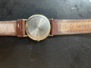 Reloj Kronos Dorado y Marrón