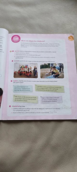 Lengua castellana, 5 Primaria