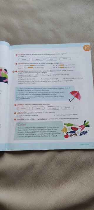 Lengua castellana, 5 Primaria