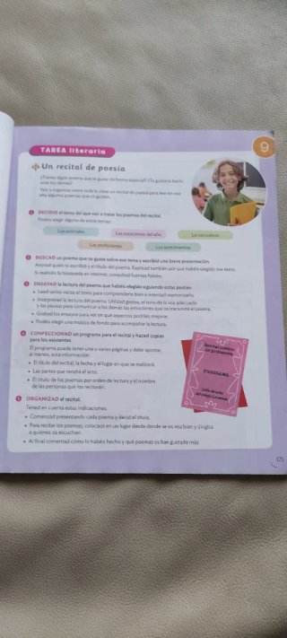 Lengua castellana, 5 Primaria