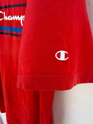 Camiseta Champion Roja Talla XL