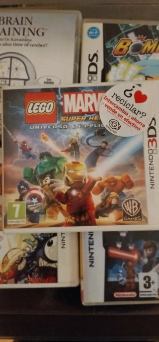 Lote 5 Juegos Nintendo DS y 3DS