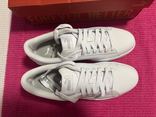 Zapatillas Puma Smash V2 L Blancas Unisex