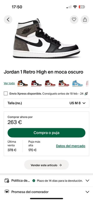 Jordan 1 Retro High OG Mocha