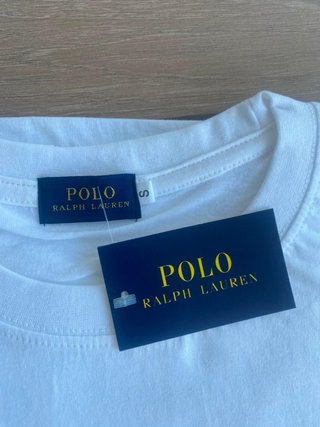Camiseta Polo Ralph Lauren Blanca Talla S