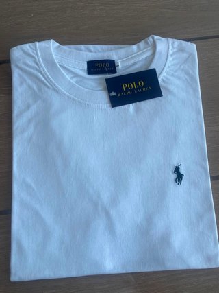 Camiseta Polo Ralph Lauren Blanca Talla S