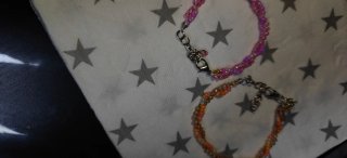 Pulseras de cuentas hechas a mano Precio unidad 9€