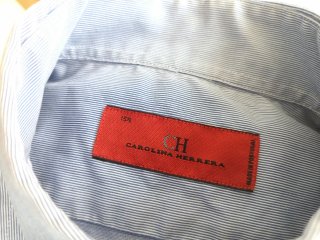 Camisa Hombre Carolina Herrera Talla 15,5 M