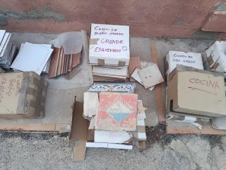 Conjunto azulejos antiguos