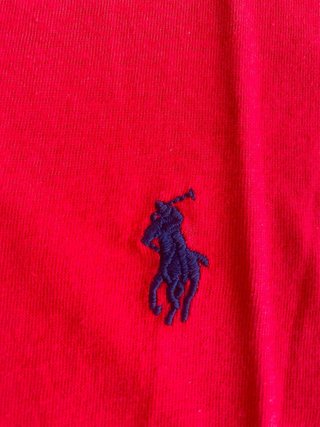 Camiseta Polo Ralph Lauren Roja Talla XL