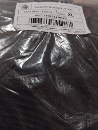 3 Capas Base Térmicas XL Negra