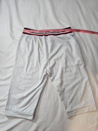 Bermuda Chándal Gris Jaspeado Talla S