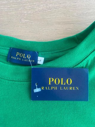 Camiseta Polo Ralph Lauren Verde Talla L