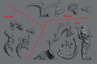 Miniaturas resina raveners