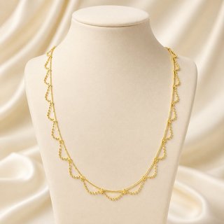 Gargantilla de oro 18k - Elegante  MAL-TRA2161