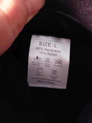 Traje Neopreno Hombre Negro