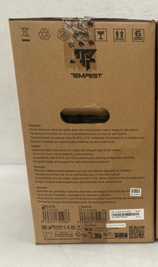 Torre PC Tempest Aurora ARGB ITX/M-ATX (Vacía)