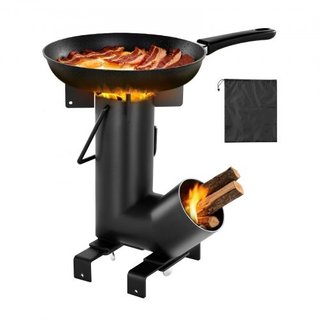 Camping Rocket Stove, Wood Burning Portable Rocket Stove